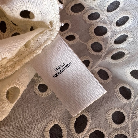 NWT Joie Eyelet button down - Picture 4 of 5